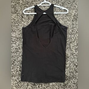 Lululemon open back tank top black